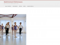 ballettschule-klüttermann.eu Webseite Vorschau