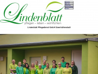 lindenblatt-pflege.de Webseite Vorschau