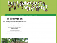 spiellandschaft-westkreuz.de Webseite Vorschau