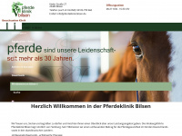 pferdeklinik-bilsen.de Webseite Vorschau