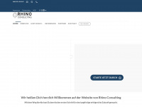 rhinoconsulting.de Webseite Vorschau