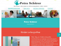 kinderosteopathie-arnsberg.de Webseite Vorschau