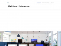 sova-pension.com Webseite Vorschau