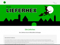 lieferhex.com Webseite Vorschau
