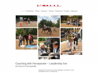 coaching-horsepower.com Webseite Vorschau