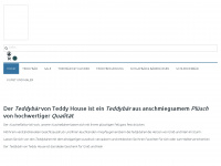 teddyhouse.de Webseite Vorschau