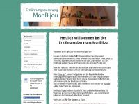 ernaehrungsberatung-monbijou.ch Webseite Vorschau