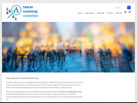cancerscreeningcommittee.ch Webseite Vorschau