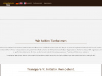 aktion-tierheim.de Webseite Vorschau