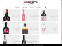 bigspirits-distribution.com Webseite Vorschau