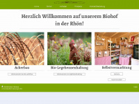 biohof-henninger.de Webseite Vorschau