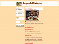 imperialcake.com Webseite Vorschau