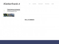 kletterfrank.de Webseite Vorschau