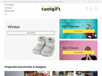 coolgift.com Webseite Vorschau