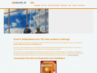 kochs-gebaeudeservice.de Webseite Vorschau