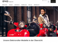 emco-e-scooter.com Webseite Vorschau