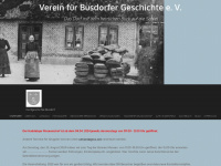 busdorf-geschichtsverein.de Webseite Vorschau