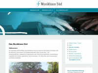 musikhaus-sued.de Webseite Vorschau