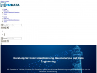 m2-data.com Webseite Vorschau