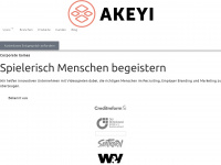 akeyi.de Webseite Vorschau