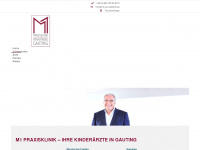 m1-praxisklinik.de Webseite Vorschau