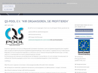 qs-pool.de Webseite Vorschau