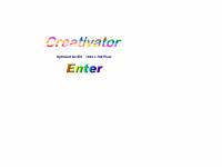 creativator.com Webseite Vorschau