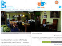 cafe-amalie-hamm.de Webseite Vorschau
