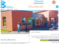 perthes-pflegeschule.de Webseite Vorschau