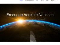 united-nations.org Webseite Vorschau