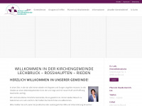 evangelisch-lechbruck.de Webseite Vorschau