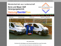 borre-meyer-gbr.de Webseite Vorschau
