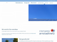 arnstadt-netz.de Webseite Vorschau