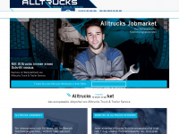 alltrucks-jobmarket.com Webseite Vorschau