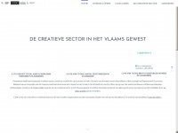 creatievesector.be Webseite Vorschau