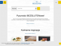 bezgluten.pl Webseite Vorschau