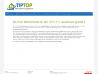 tiptop-hausservice.de Webseite Vorschau