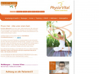 physio-vital-alfeld.de Webseite Vorschau