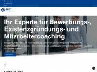 irc-coaching.de Webseite Vorschau