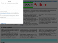 input-pattern.com Webseite Vorschau