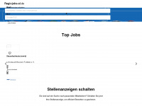 regiojobs-sl.de Webseite Vorschau