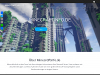minecraftinfo.de Webseite Vorschau