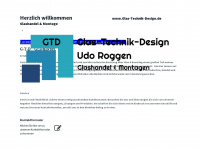 glas-technik-design.de Webseite Vorschau