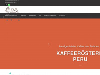cafe-peru.de Webseite Vorschau