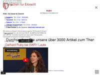 ruby-erbrecht.com Webseite Vorschau