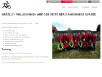 damenriege-sursee.ch Webseite Vorschau