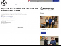 maennerriege-sursee.ch Webseite Vorschau