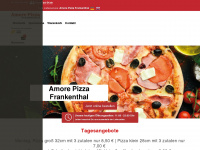 amorepizza-ft.de Webseite Vorschau