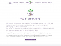 orthovet.ch Webseite Vorschau