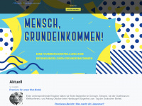 mensch-grundeinkommen.net Webseite Vorschau